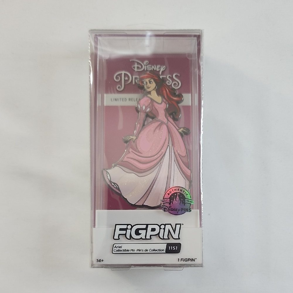 BNIP FigPin Disney Parks Disney Princess Ariel Collectible Pin #1151
